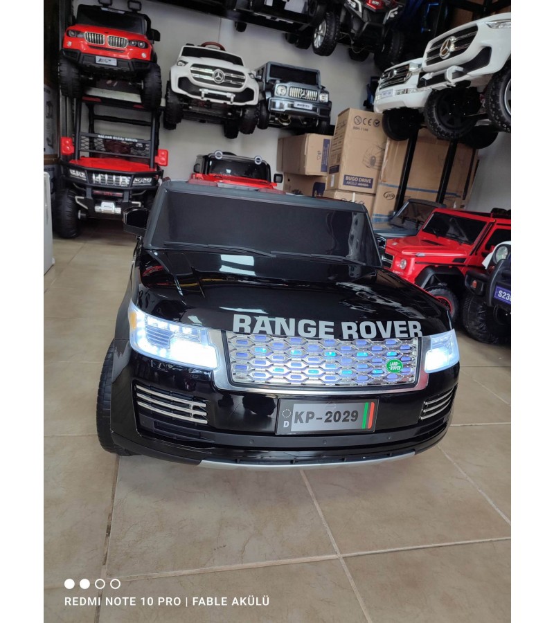 Range Rover 12V, 2 Kişilik, 4 Motor, Cep Tel Kontrol Akülü Araba!