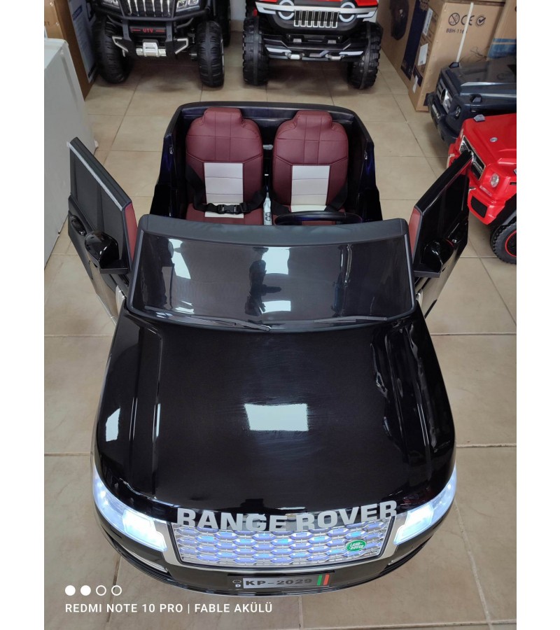 Range Rover 12V, 2 Kişilik, 4 Motor, Cep Tel Kontrol Akülü Araba!