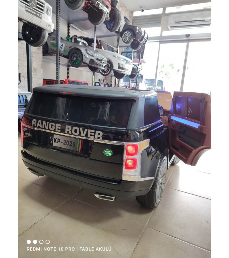 Range Rover 12V, 2 Kişilik, 4 Motor, Cep Tel Kontrol Akülü Araba!