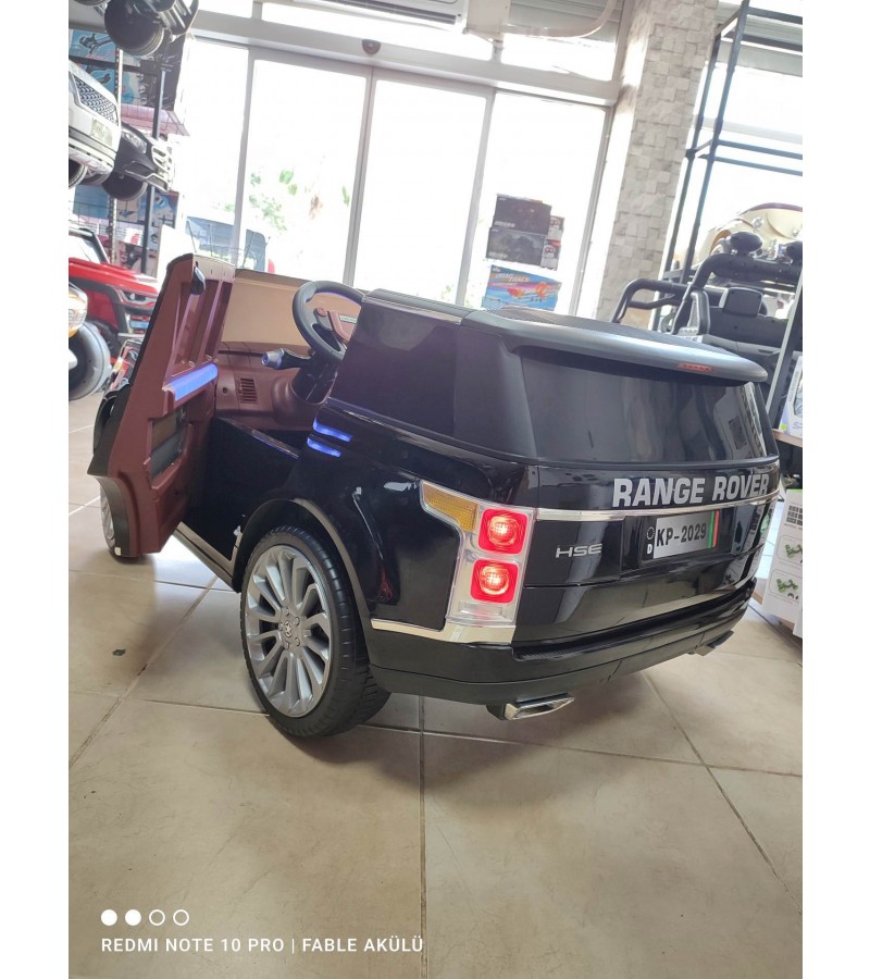 Range Rover 12V, 2 Kişilik, 4 Motor, Cep Tel Kontrol Akülü Araba!