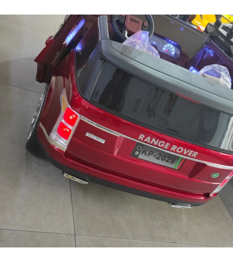 Range Rover 12V! Gerçek Çift Kişilik, 4X4 (4 Motor) Uzaktan Kumandalı, Cep Telefonu Kontrollü Akülü Araba! 