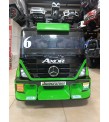 Gerçek 24 Volt Lisanslı Mercedes Axor Römorklu Tır! Uzaktan Kumandali, Cep Tel Kontrollü, Bluetooth Müzikli.