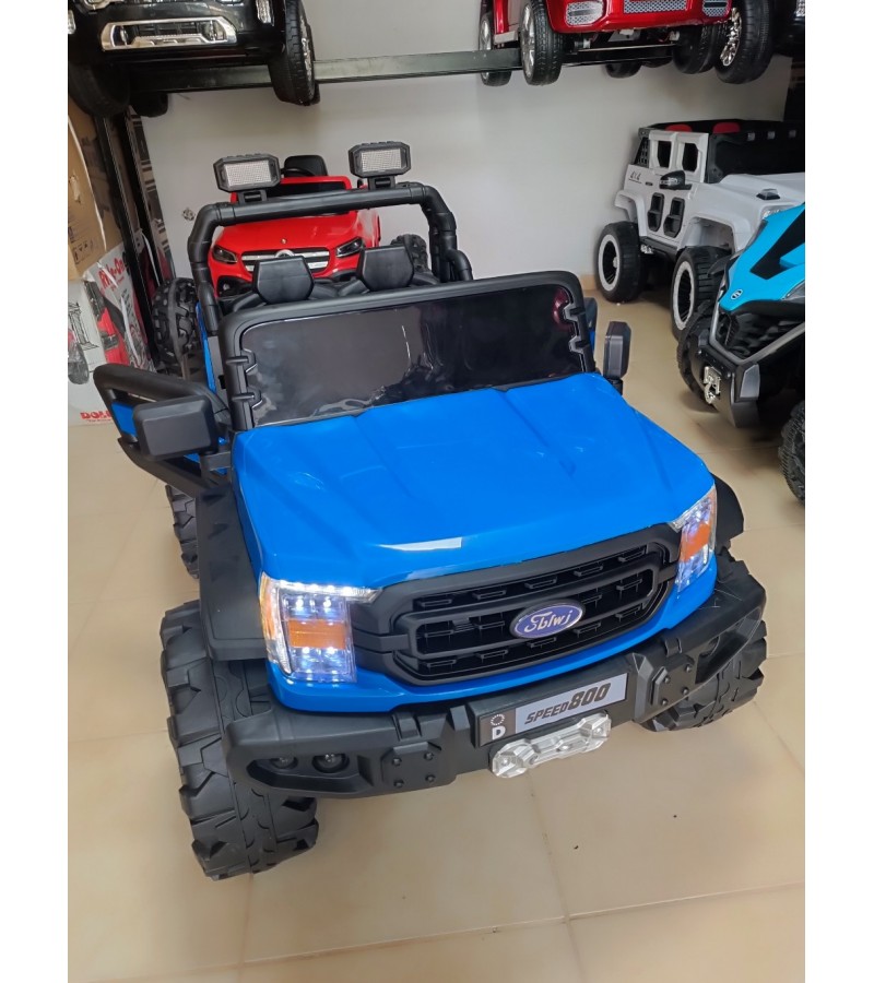 Ford XL Jeep! 12V, Uzaktan Kumandalı, 4X4, Bluetooth Müzik, Cep Tel Kontrollü, Akülü Araba!