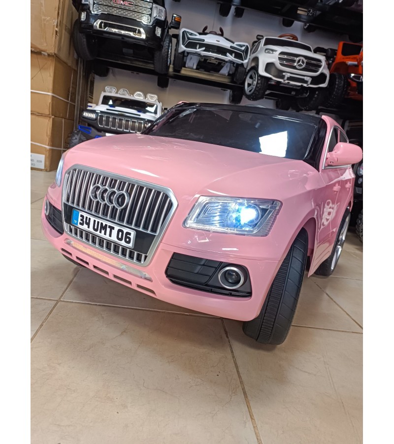 Babyhope Audi Q-Suv Özel Renk, Yeni Nesil, Sınırlı Sayıda Üretim! 12V, Uzaktan Kumandali, Çift Motor, Bluetooth ile Müzik Keyfi, Deri Koltuk