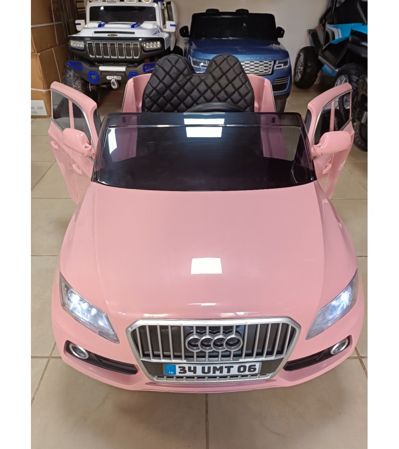 Babyhope Audi Q-Suv Özel Renk, Yeni Nesil, Sınırlı Sayıda Üretim! 12V, Uzaktan Kumandali, Çift Motor, Bluetooth ile Müzik Keyfi, Deri Koltuk