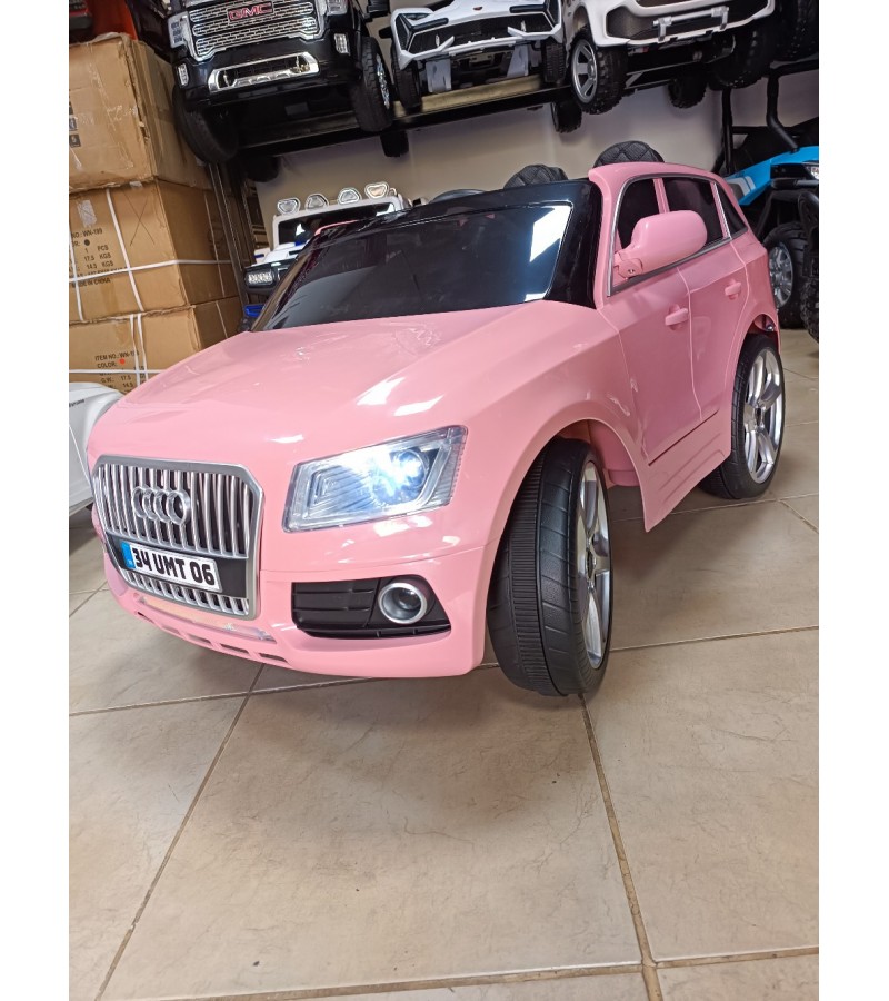 Babyhope Audi Q-Suv Özel Renk, Yeni Nesil, Sınırlı Sayıda Üretim! 12V, Uzaktan Kumandali, Çift Motor, Bluetooth ile Müzik Keyfi, Deri Koltuk