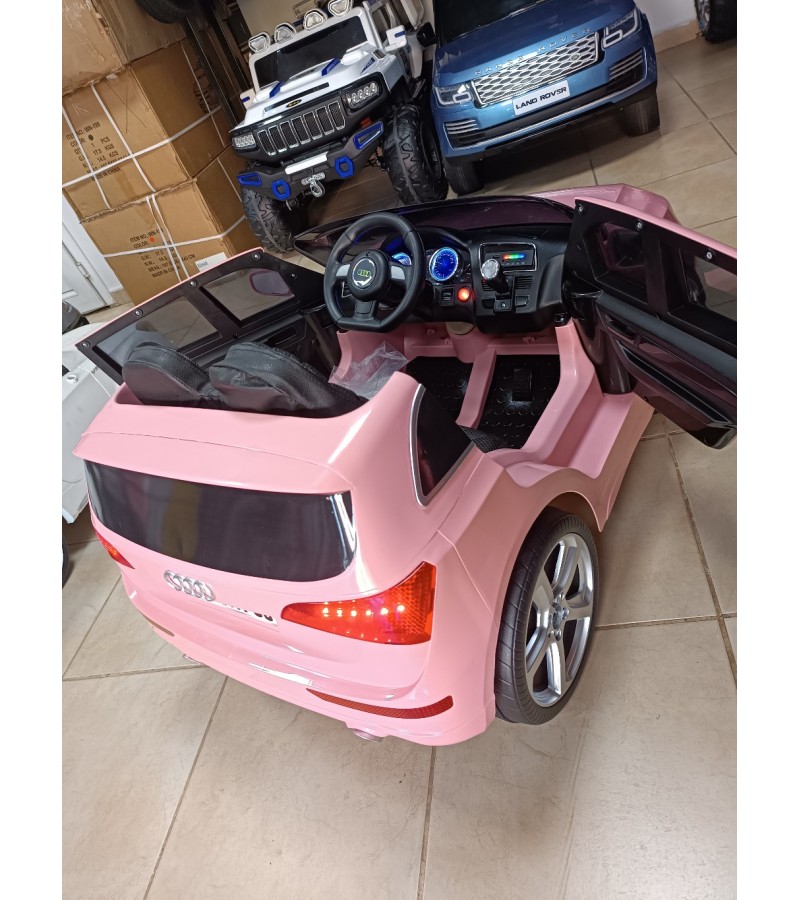 Babyhope Audi Q-Suv Özel Renk, Yeni Nesil, Sınırlı Sayıda Üretim! 12V, Uzaktan Kumandali, Çift Motor, Bluetooth ile Müzik Keyfi, Deri Koltuk