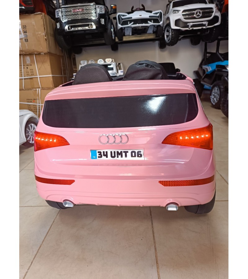 Babyhope Audi Q-Suv Özel Renk, Yeni Nesil, Sınırlı Sayıda Üretim! 12V, Uzaktan Kumandali, Çift Motor, Bluetooth ile Müzik Keyfi, Deri Koltuk