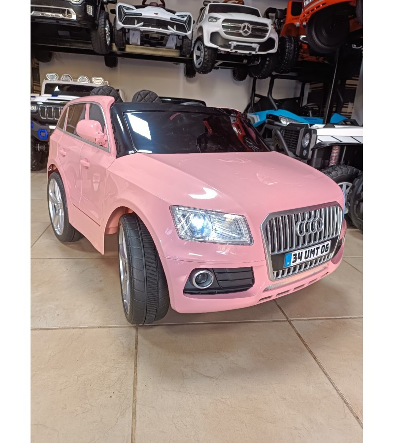 Babyhope Audi Q-Suv Özel Renk, Yeni Nesil, Sınırlı Sayıda Üretim! 12V, Uzaktan Kumandali, Çift Motor, Bluetooth ile Müzik Keyfi, Deri Koltuk