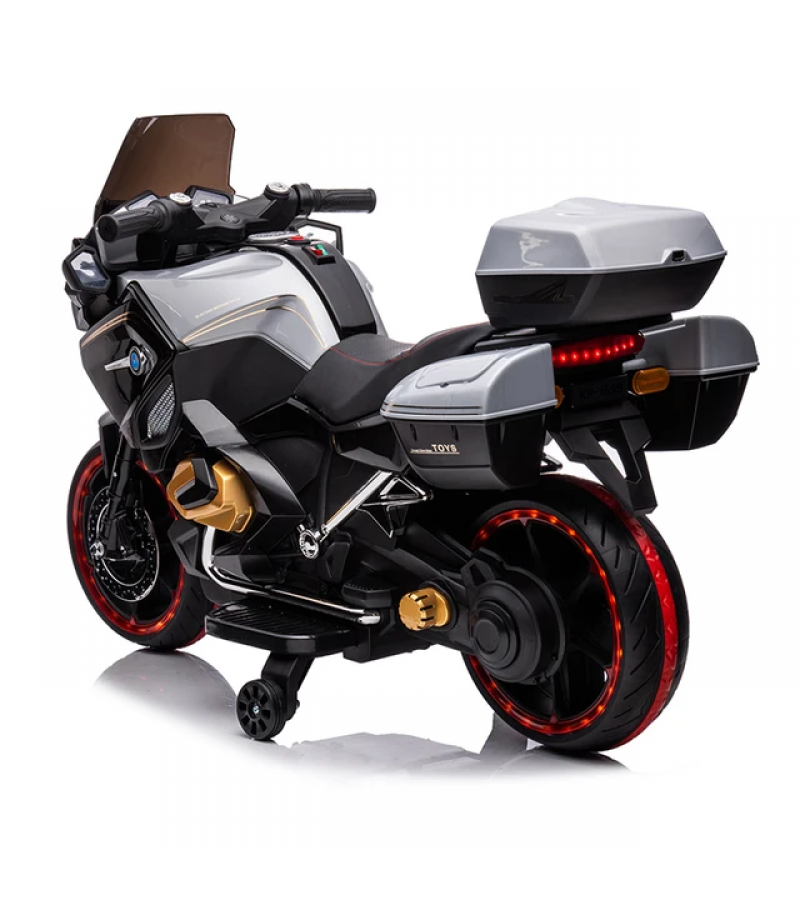 BMW R1250 RT Motor! 12V, 9-10 Yaşa Kadar Kullanım, Çift Motor, Bluetooth Muzikli Akülü Motor!