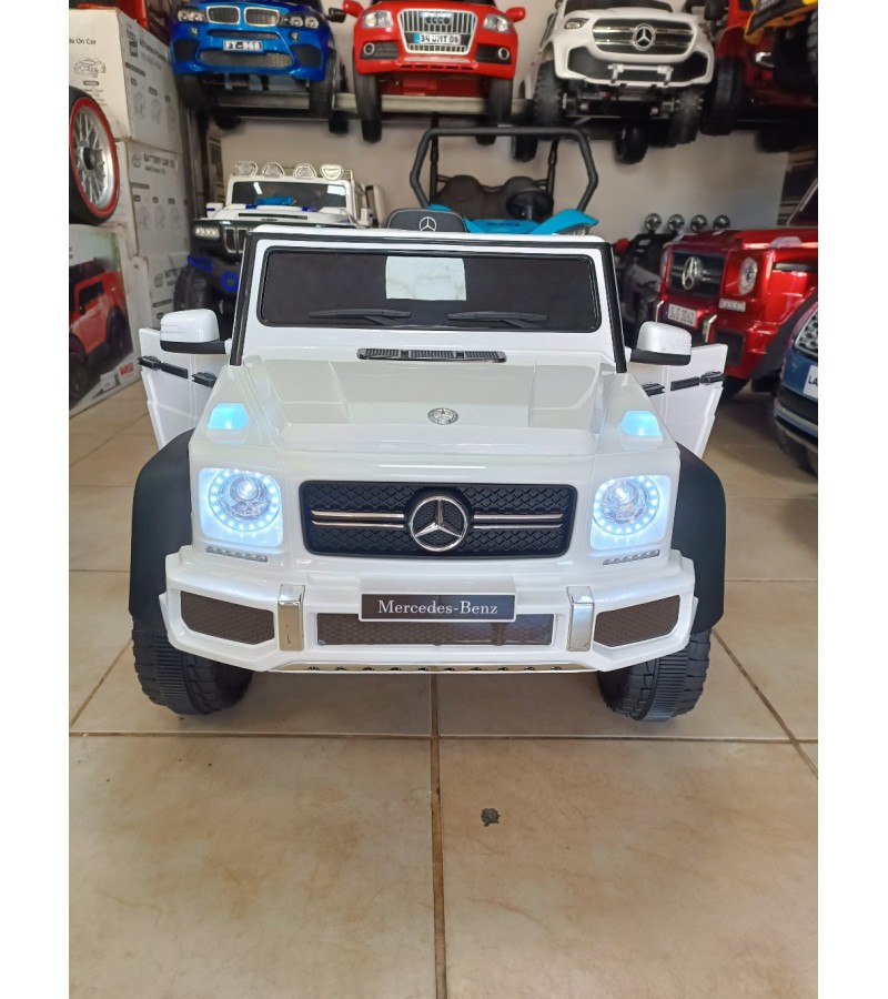 Lisansli Mercedes G63 6 Teker Tek Kisilik Jeep! 12V, 4x4, 6 Teker ...