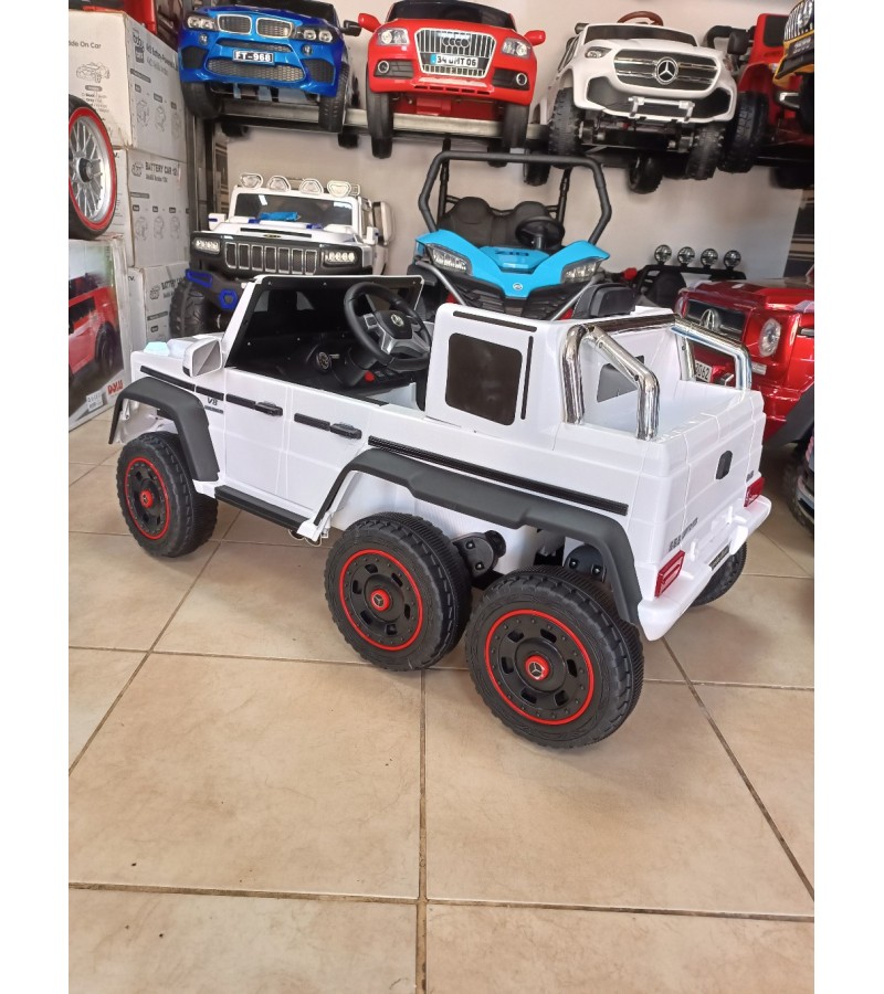 Lisansli Mercedes G63 6 Teker Tek Kisilik Jeep! 12V, 4x4, 6 Teker ...
