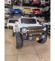 Better Dev Boy Jeep! 12V, Kauçuk Lastik, 4X4, Uzaktan Kumandalı, 100 KG Taşıma Kapasiteli, Bluetooth Müzikli, Ebeveyn Koltuklu, Full Led Tasarim