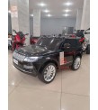 Lisansli Range Rover! 12V,  Yumusak Lastik, Tabletli, Çift Kişilik Akülü Araba!