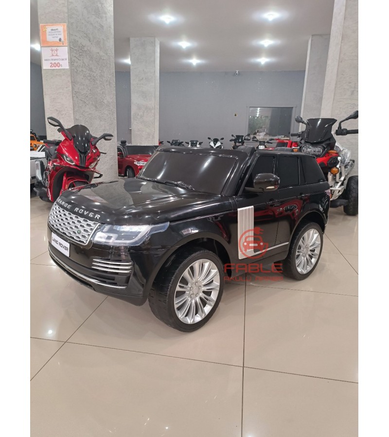 Lisansli Range Rover! 12V,  Yumusak Lastik, Tabletli, Çift Kişilik Akülü Araba!