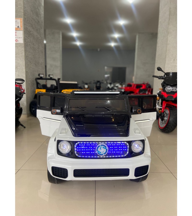 MERCEDES G65 Yeni Kasa! 12V, Yumuşak Lastik, 4X4, Kumandali,Cep Tel Kontrollü, Bluetooth Müzikli Akülü Araba!
