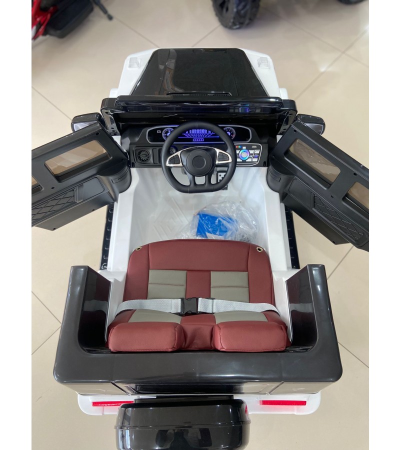 MERCEDES G65 Yeni Kasa! 12V, Yumuşak Lastik, 4X4, Kumandali,Cep Tel Kontrollü, Bluetooth Müzikli Akülü Araba!