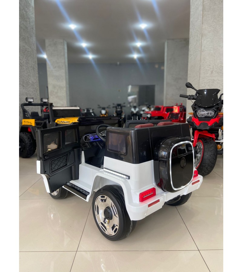 MERCEDES G65 Yeni Kasa! 12V, Yumuşak Lastik, 4X4, Kumandali,Cep Tel Kontrollü, Bluetooth Müzikli Akülü Araba!