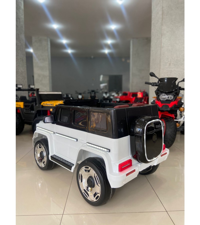 MERCEDES G65 Yeni Kasa! 12V, Yumuşak Lastik, 4X4, Kumandali,Cep Tel Kontrollü, Bluetooth Müzikli Akülü Araba!