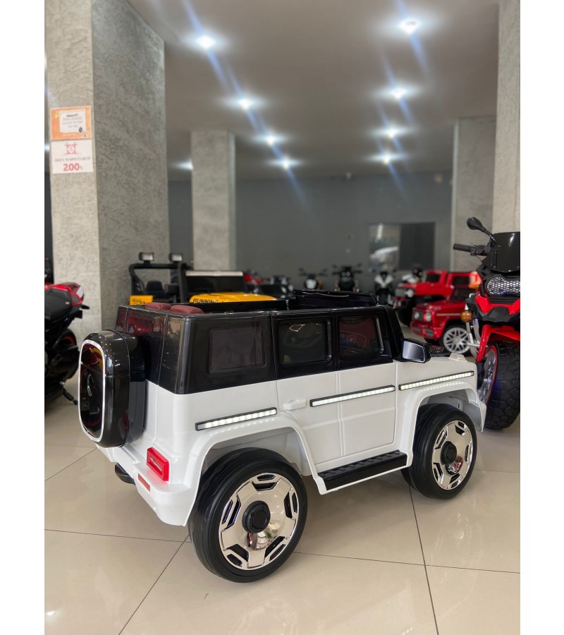 MERCEDES G65 Yeni Kasa! 12V, Yumuşak Lastik, 4X4, Kumandali,Cep Tel Kontrollü, Bluetooth Müzikli Akülü Araba!