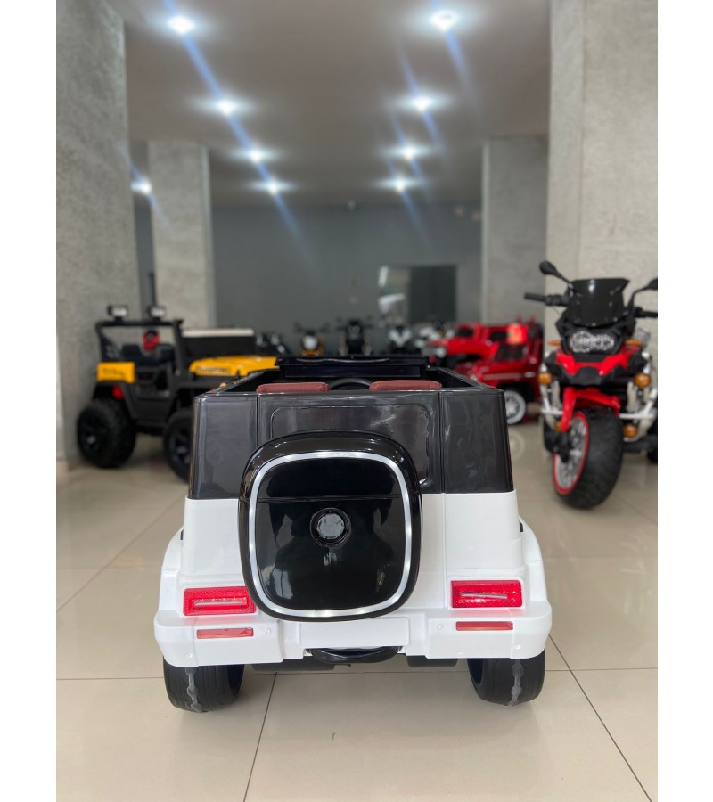 MERCEDES G65 Yeni Kasa! 12V, Yumuşak Lastik, 4X4, Kumandali,Cep Tel Kontrollü, Bluetooth Müzikli Akülü Araba!