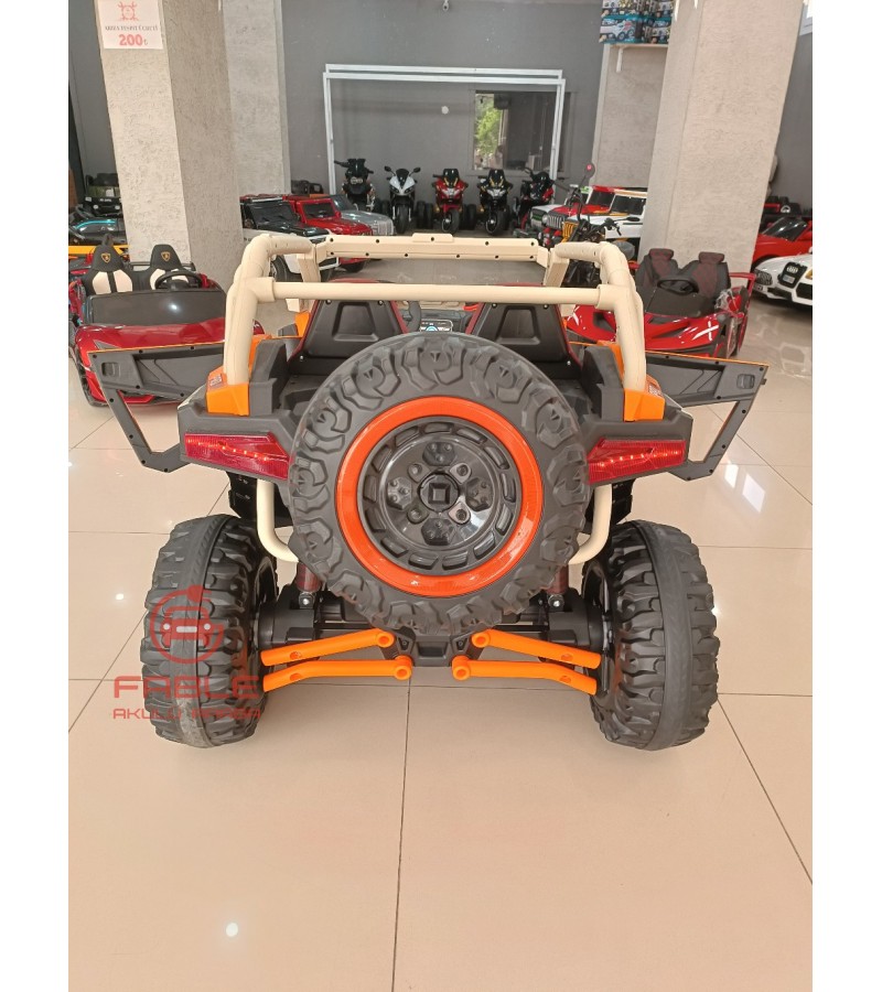 Polaris RXR 24 Volt Off-Road Dev Boy Jeep! Yüksek Hız, 4x2, Çift Kişilik, Uzaktan Kumandalı, Yavaş-Hızlı Mod, Kauçuk Lastikler, Gerçek Amortismanlar
