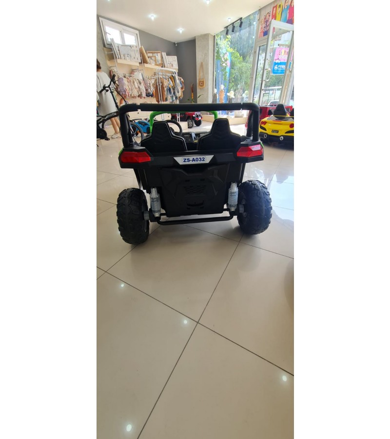 UTV 2000 24 Volt Off-Road Dev Boy Jeep! 4x4, Çift Kişilik, 3-15 yaş, Kumandalı, Kauçuk Lastik, Gerçek Amortisör,150 kg taşıma kapasiteli