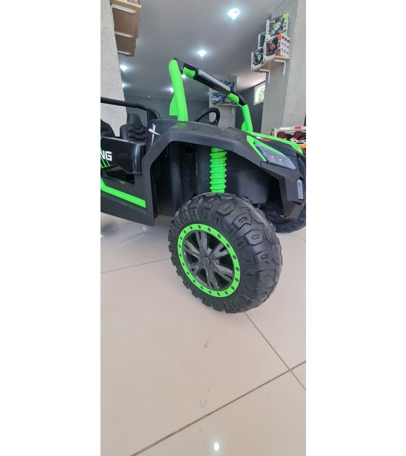 UTV 2000 24 Volt Off-Road Dev Boy Jeep! 4x4, Çift Kişilik, 3-15 yaş, Kumandalı, Kauçuk Lastik, Gerçek Amortisör,150 kg taşıma kapasiteli