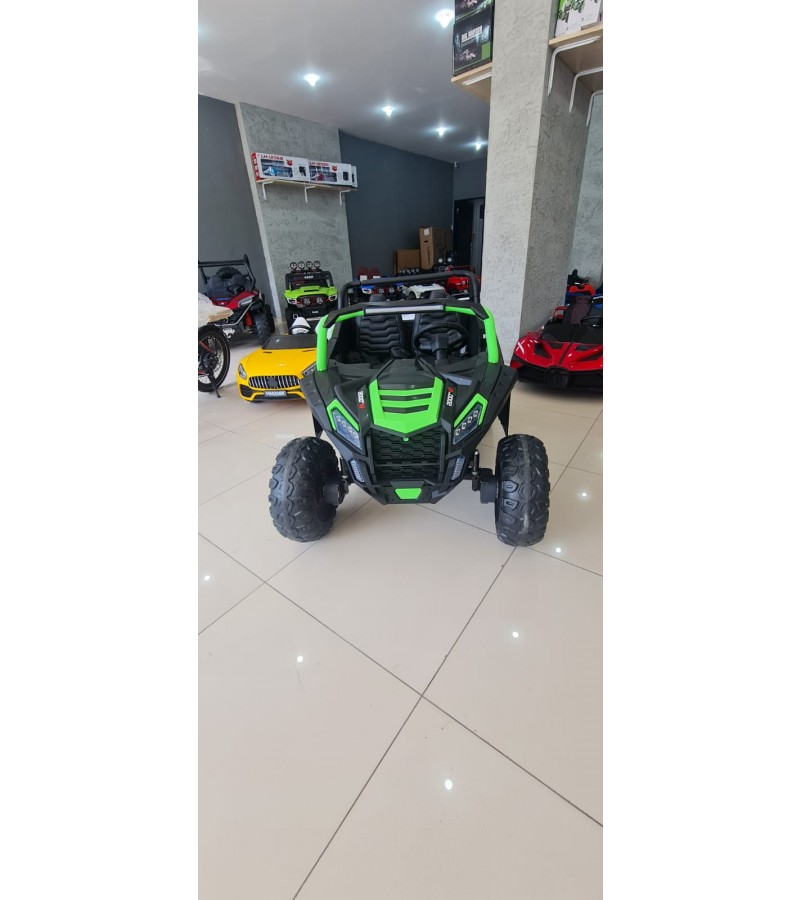 UTV 2000 24 Volt Off-Road Dev Boy Jeep! 4x4, Çift Kişilik, 3-15 yaş, Kumandalı, Kauçuk Lastik, Gerçek Amortisör,150 kg taşıma kapasiteli