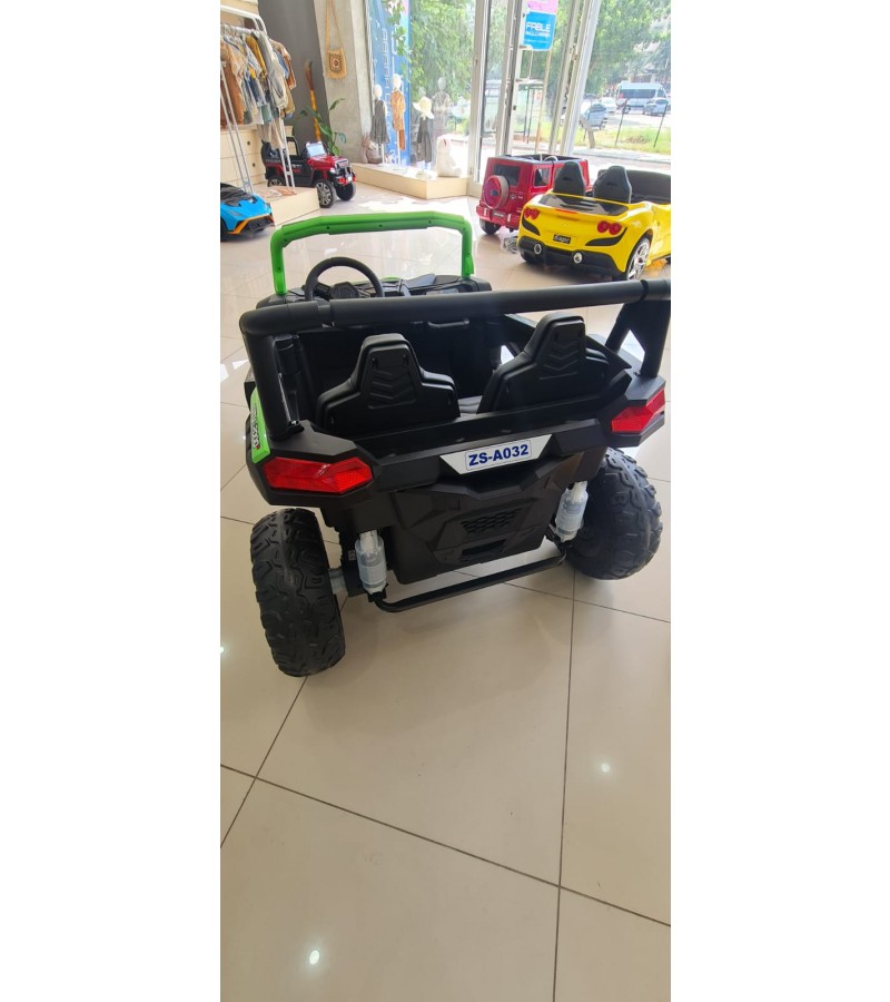 UTV 2000 24 Volt Off-Road Dev Boy Jeep! 4x4, Çift Kişilik, 3-15 yaş, Kumandalı, Kauçuk Lastik, Gerçek Amortisör,150 kg taşıma kapasiteli