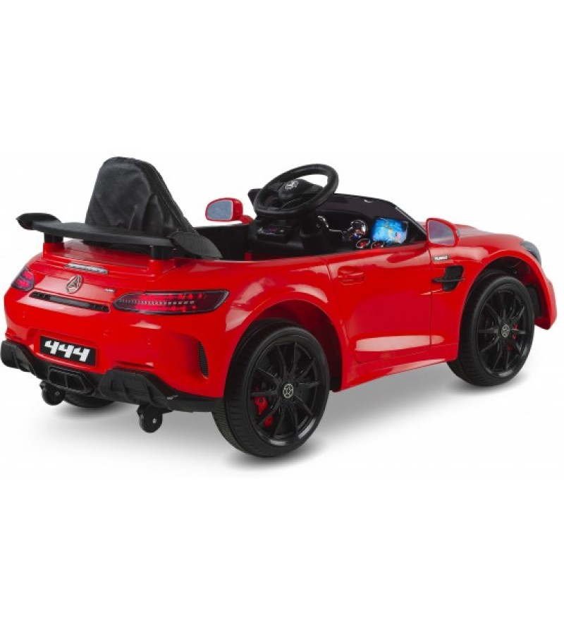 Babyhope 444 GTR! 12V, Uzaktan Kumandalı, Çift Motor, Bluetooth ile Müzik Keyfi, Deri Koltuk Akülü Araba!