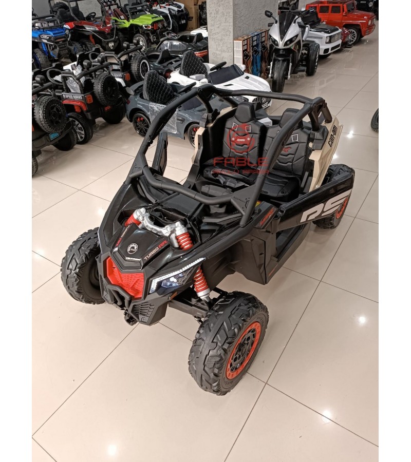 Can-Am 24 Volt Lisanslı Off-Road Jeep! Çift Kişilik, 4x4, Tabletli