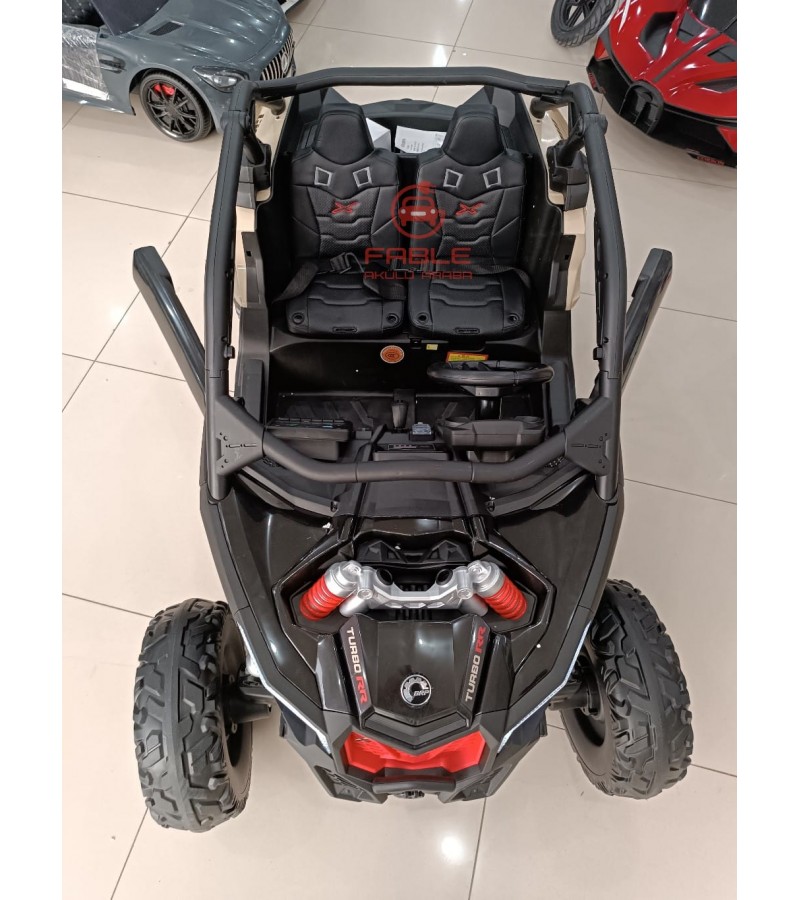 Can-Am 24 Volt Lisanslı Off-Road Jeep! Çift Kişilik, 4x4, Tabletli