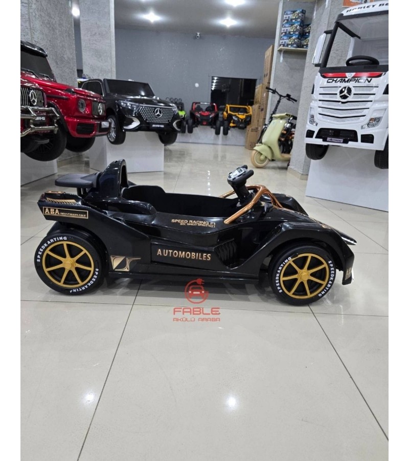 F1 Racing! 12V, Kumandalı, 2 Motor, Bluetooth Müzik,1-5 Yaşa Uygun, Direksiyondan 360 derece Dönme Özelliği