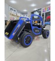 UTV Damperli 24V, 4X4, Otomatik Damperli, Kauçuk Lastik, Yüksek Hız,Çift Kişilik, Bluetooth Müzik, Kumandalı