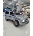Mercedes G63 24 Volt! 4X4, Yumuşak Lastik, Çift Kişilik Çift Koltuk, Bluetooth Müzikli & FM Radyolu Akülü Araba! (LİSANSLI)