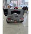 Mercedes G63 24 Volt! 4X4, Yumuşak Lastik, Çift Kişilik Çift Koltuk, Bluetooth Müzikli & FM Radyolu Akülü Araba! (LİSANSLI)