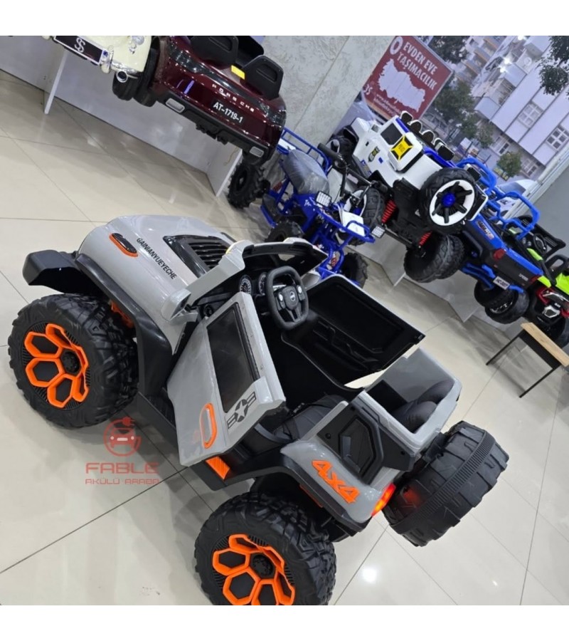 Power Jeep! 12V 4x4 Uzaktan Kumandalı