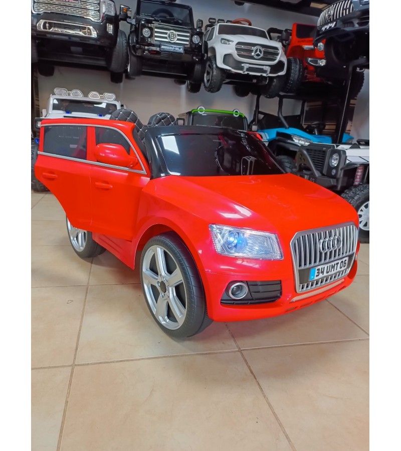 Babyhope Audi Q-Suv Yeni Nesil! 12V, Kumandali, Çift Motor Akülü Araba!