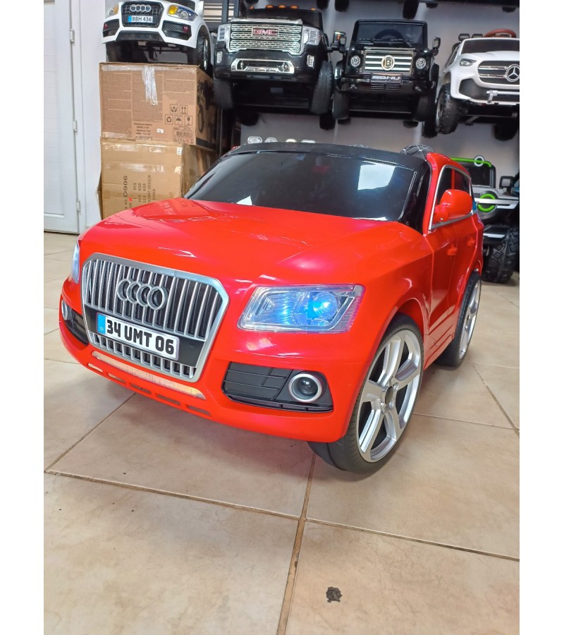 Babyhope Audi Q-Suv Yeni Nesil! 12V, Kumandali, Çift Motor Akülü Araba!