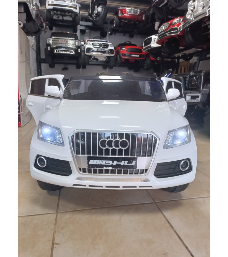 Babyhope Audi Q-Suv Yeni Nesil! 12V, Kumandali, 2 Motor, Cep Tel Kontrollu Akülü Araba!