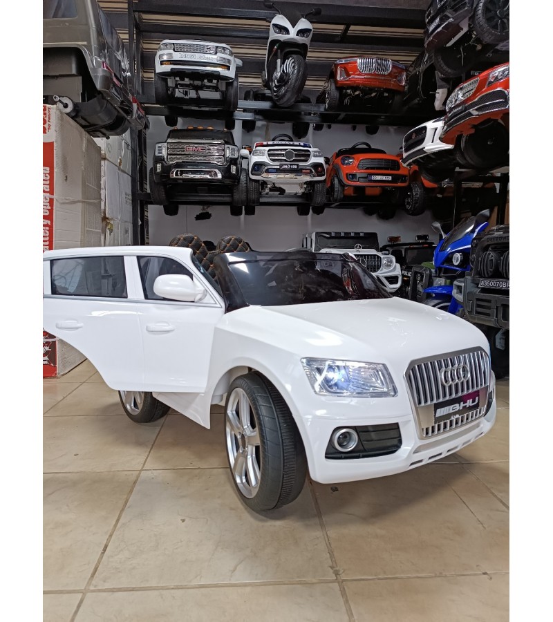 Babyhope Audi Q-Suv Yeni Nesil! 12V, Kumandali, 2 Motor, Cep Tel Kontrollu Akülü Araba!