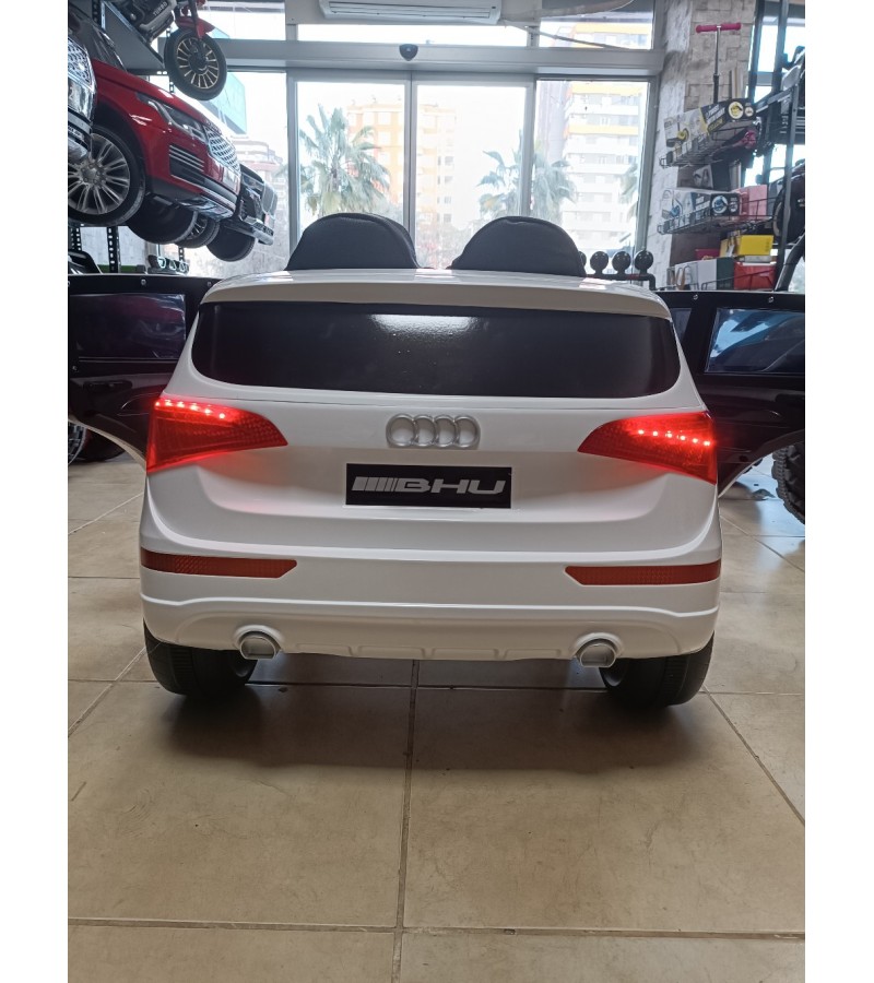 Babyhope Audi Q-Suv Yeni Nesil! 12V, Kumandali, 2 Motor, Cep Tel Kontrollu Akülü Araba!