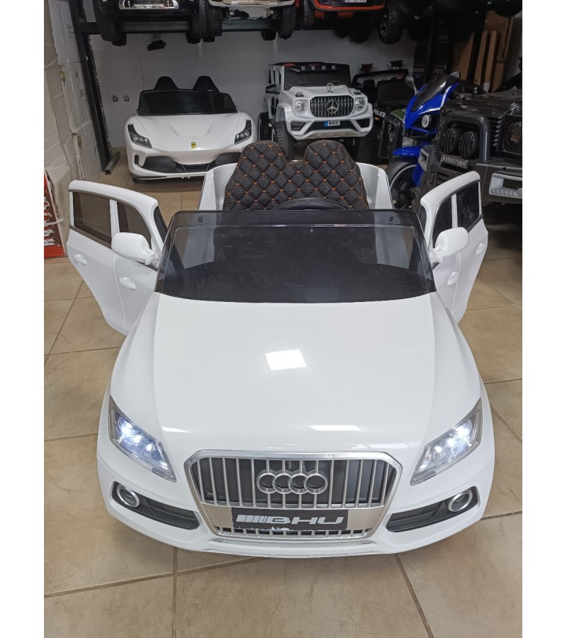 Babyhope Audi Q-Suv Yeni Nesil! 12V, Kumandali, 2 Motor, Cep Tel Kontrollu Akülü Araba!
