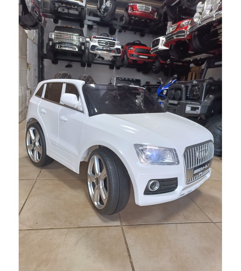 Babyhope Audi Q-Suv Yeni Nesil! 12V, Kumandali, 2 Motor, Cep Tel Kontrollu Akülü Araba!