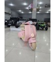 Vespa Akülü Motor! 12V, Uzaktan Kumandalı, Çift Motor, Ön Far, Deri Koltuk!