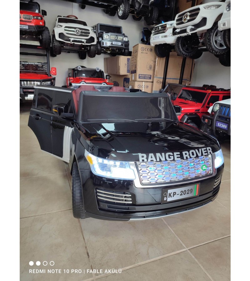 Range Rover 12V, 2 Kişilik, 4 Motor, Cep Tel Kontrol Akülü Araba!