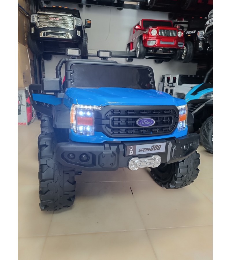 Ford XL Jeep! 12V, Uzaktan Kumandalı, 4X4, Bluetooth Müzik, Cep Tel Kontrollü, Akülü Araba!