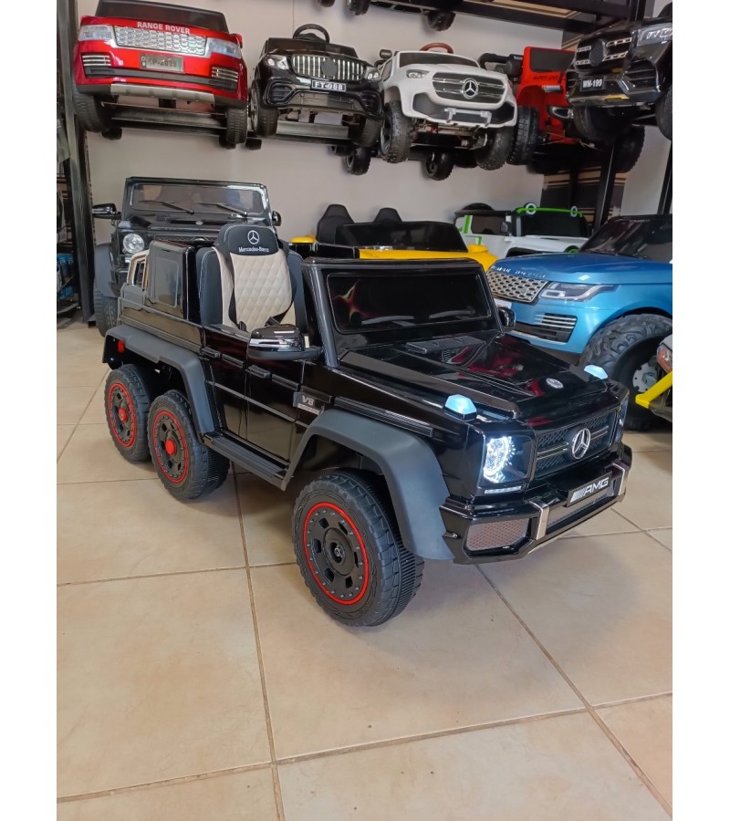 Lisansli Mercedes G63 6 Teker Tek Kisilik Jeep! 12V, 4x4, 6 Teker ...