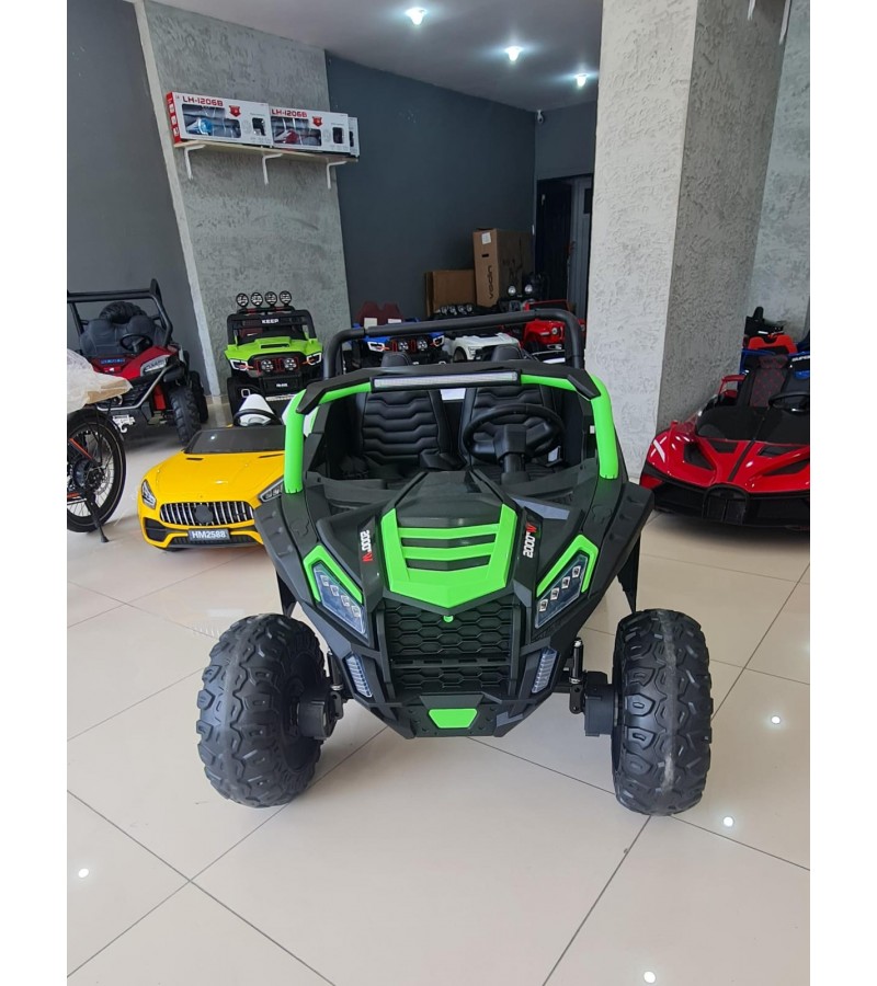 UTV 2000 24 Volt Off-Road Dev Boy Jeep! 4x4, Çift Kişilik, 3-15 yaş, Kumandalı, Kauçuk Lastik, Gerçek Amortisör,150 kg taşıma kapasiteli